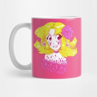 Blonde and Pink Girl Mug